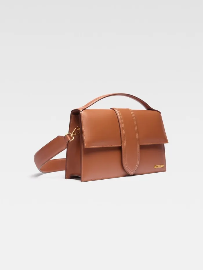 Women Crossbody and Handbags JACQUEMUS The Bambinou Light Brown Women Crossbody and Handbags JACQUEMUS The Bambinou Light Brown
