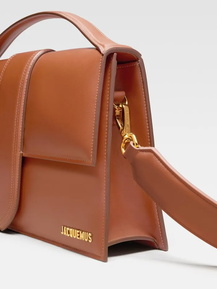 Women Crossbody and Handbags JACQUEMUS The Bambinou Light Brown Women Crossbody and Handbags JACQUEMUS The Bambinou Light Brown