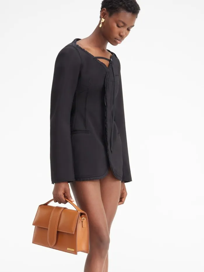 Women Crossbody and Handbags JACQUEMUS The Bambinou Light Brown Women Crossbody and Handbags JACQUEMUS The Bambinou Light Brown