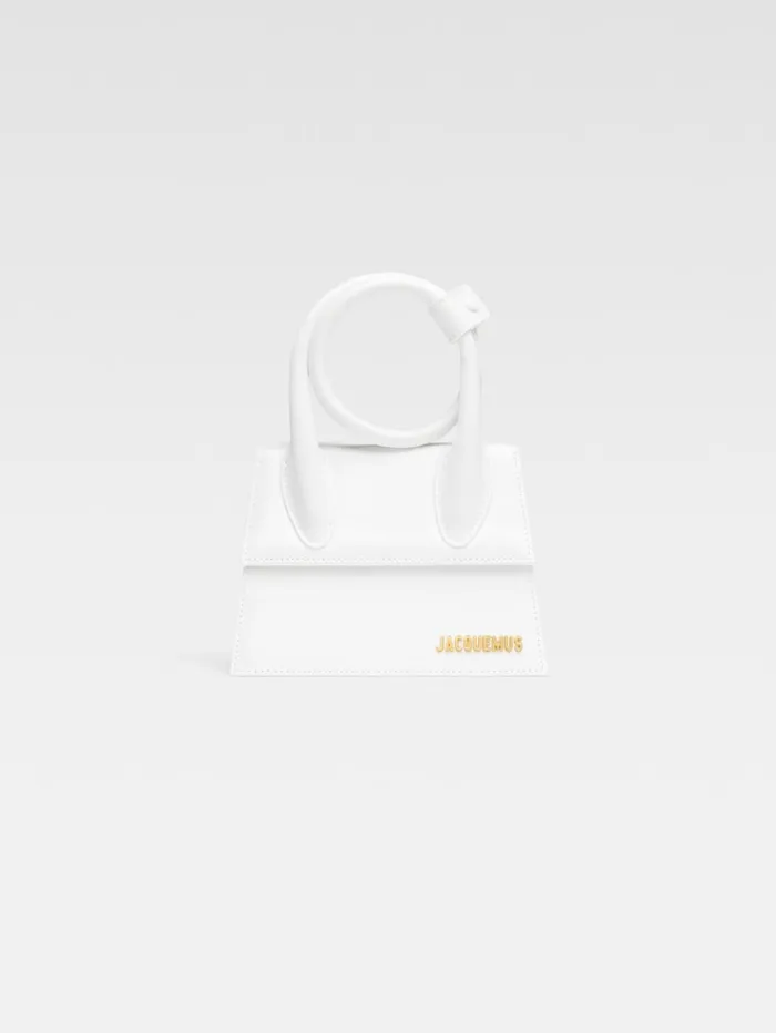 Women Crossbody and Handbags JACQUEMUS The Knot Chiquito White