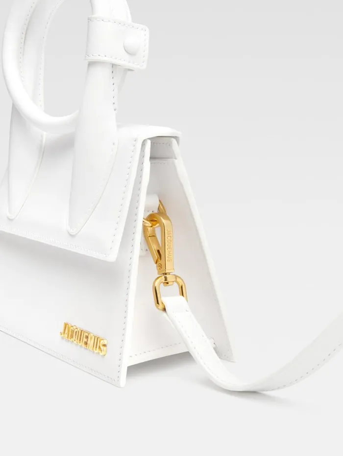 Women Crossbody and Handbags JACQUEMUS The Knot Chiquito White