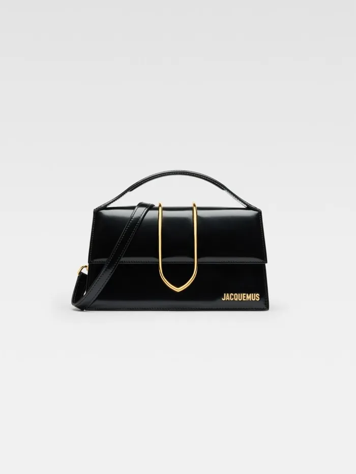Women Crossbody and Handbags JACQUEMUS The Large Bambino Black