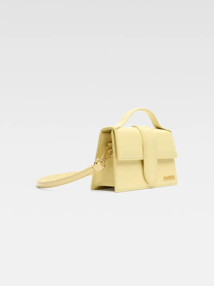 Women Crossbody and Handbags JACQUEMUS The Large Bambino Pale Yellow