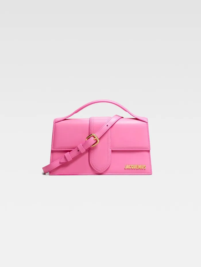 Women Crossbody and Handbags JACQUEMUS The Large Bambino Pink