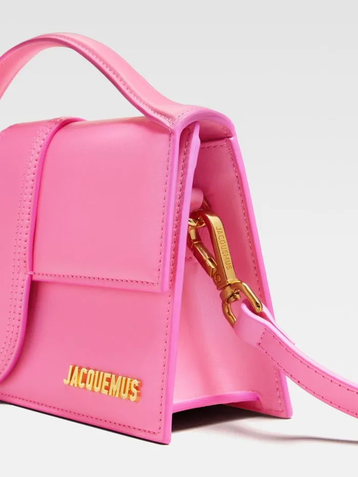 Women Crossbody and Handbags JACQUEMUS The Large Bambino Pink