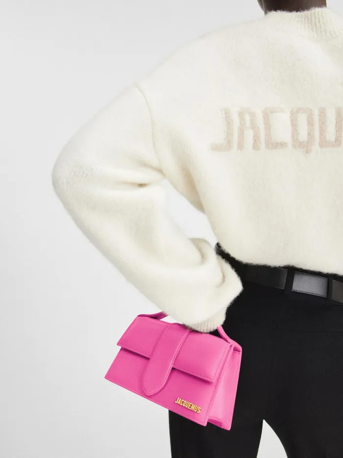 Women Crossbody and Handbags JACQUEMUS The Large Bambino Pink
