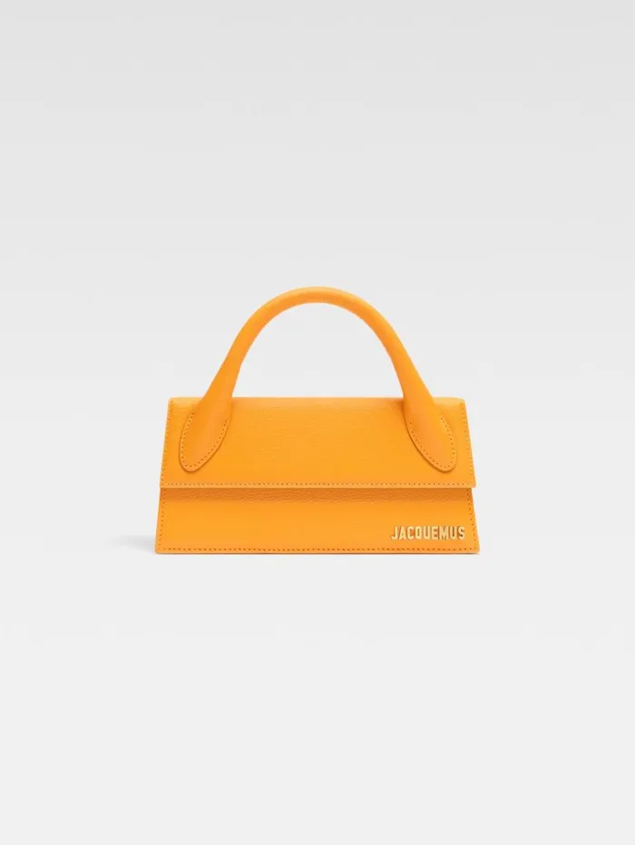 Women Crossbody and Handbags JACQUEMUS The Long Chiquito Dark Orange