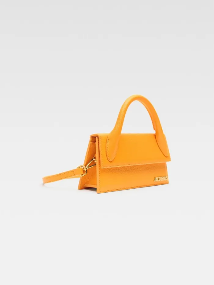Women Crossbody and Handbags JACQUEMUS The Long Chiquito Dark Orange