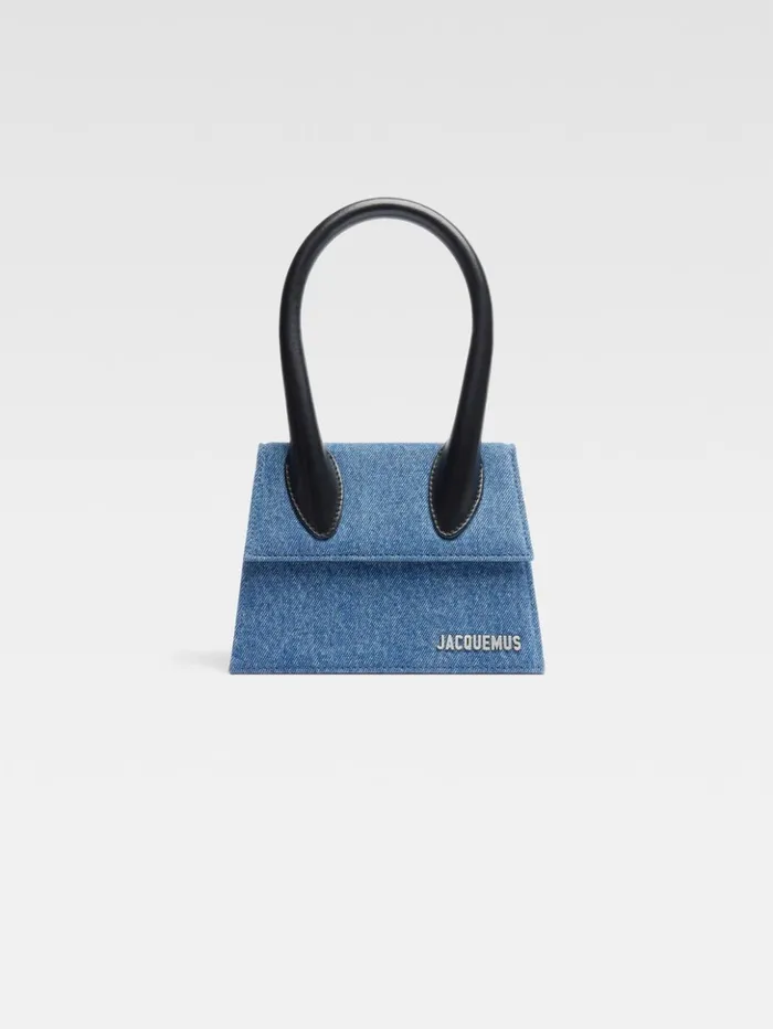 Women Crossbody and Handbags JACQUEMUS The Medium Chiquito Blue