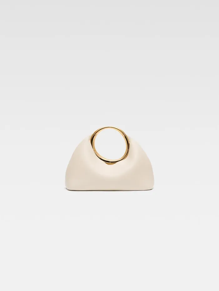 Women Crossbody and Handbags JACQUEMUS The Small Calino Light Ivory