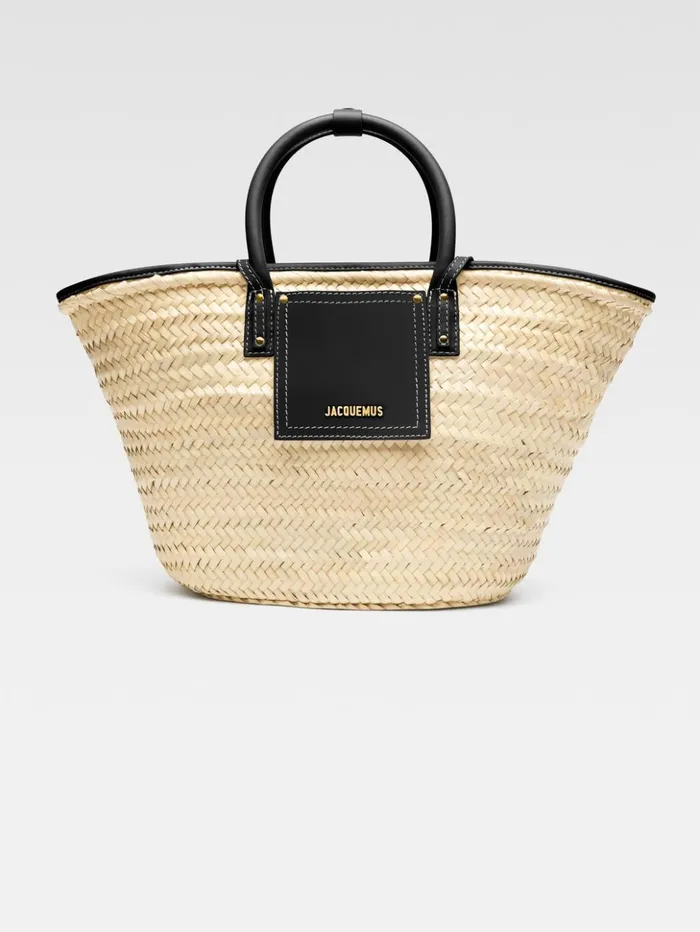 Women Crossbody and Handbags JACQUEMUS The Soli Basket Black