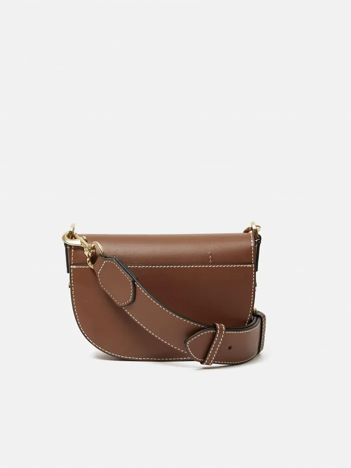 Women Denbigh Studded Leather Bag Tan Jigsaw Wallets and Card Holders
