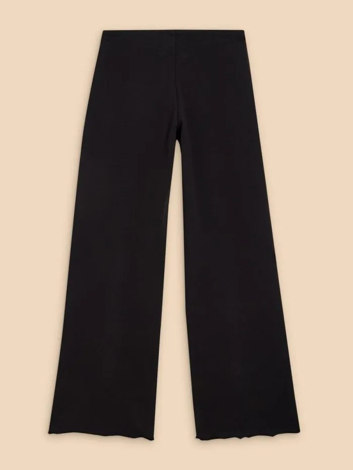 Women Dolce Organic Pant Pure Black White Stuff Trousers