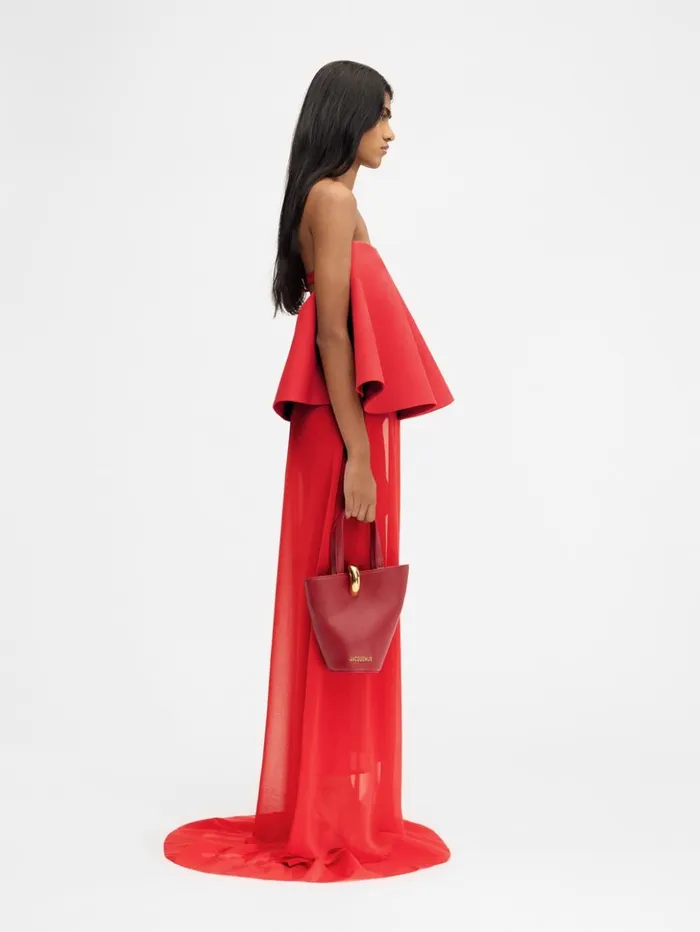 Women Dresses and Skirts JACQUEMUS The Vela Dress Red
