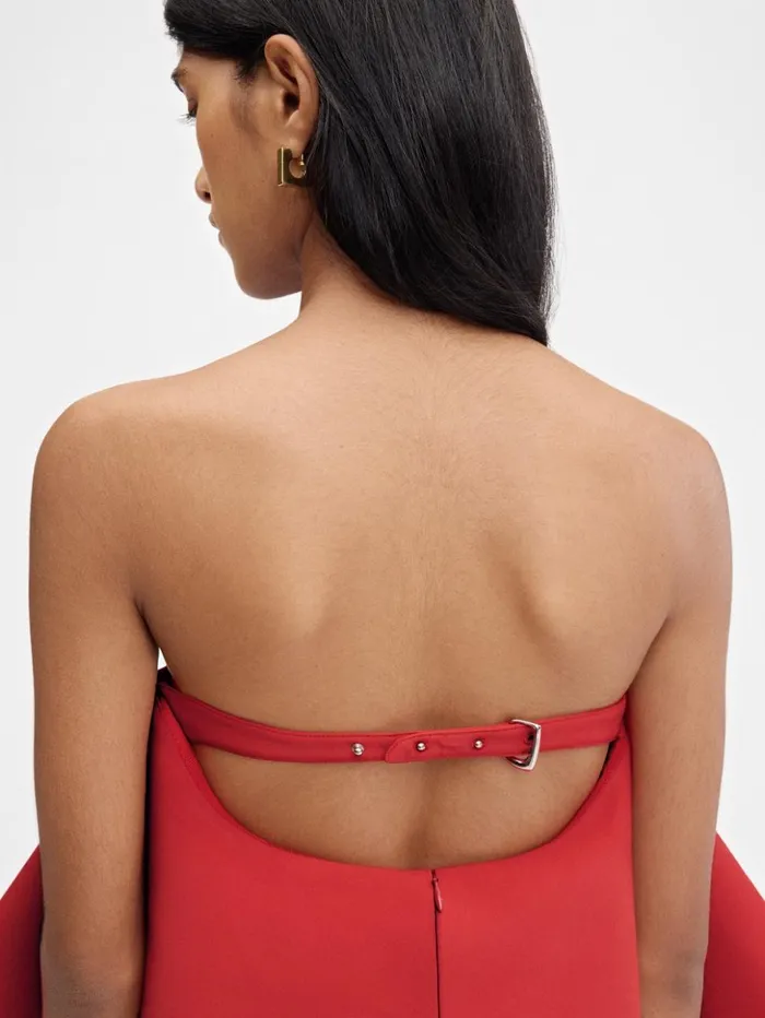 Women Dresses and Skirts JACQUEMUS The Vela Dress Red