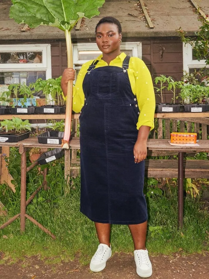 Women Emmie Organic Cord Pinafore Dark Navy White Stuff Dresses Women Emmie Organic Cord Pinafore Dark Navy White Stuff Dresses