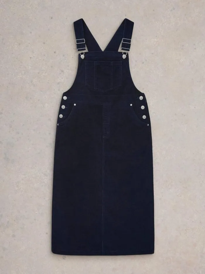 Women Emmie Organic Cord Pinafore Dark Navy White Stuff Dresses Women Emmie Organic Cord Pinafore Dark Navy White Stuff Dresses