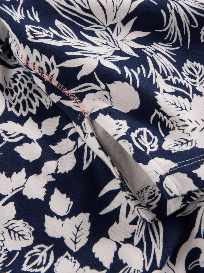 Women Eva Jersey Nightie Navy Print White Stuff Nightwear Women Eva Jersey Nightie Navy Print White Stuff Nightwear