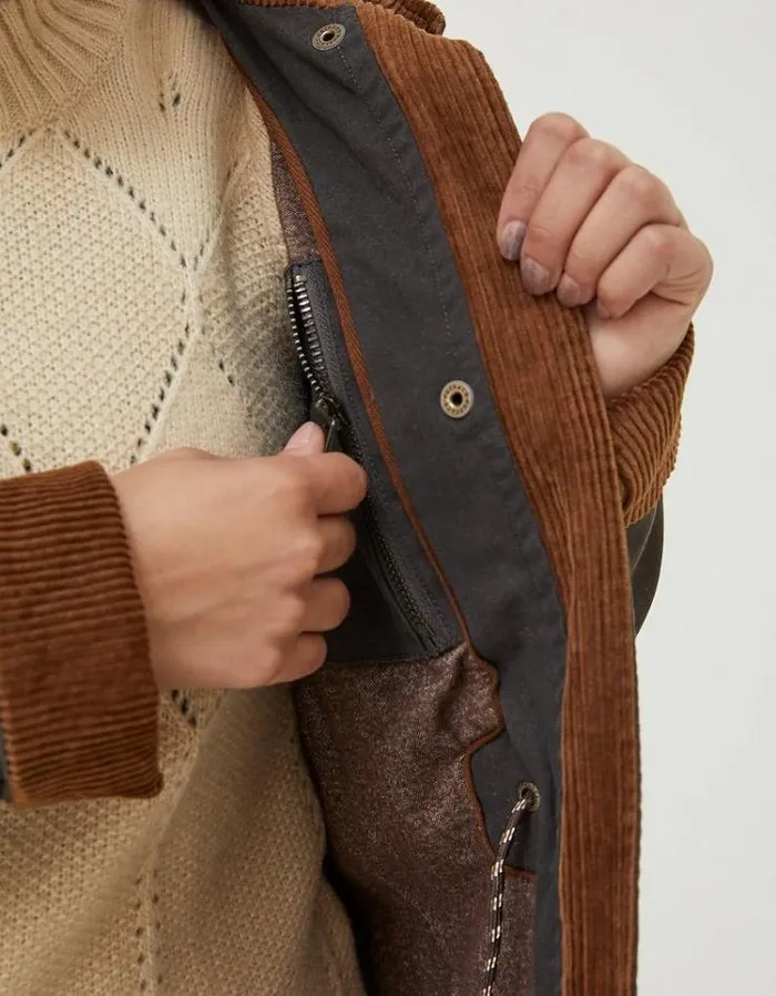 Women FatFace Coats and Jackets Sussex Jacket Chocolate