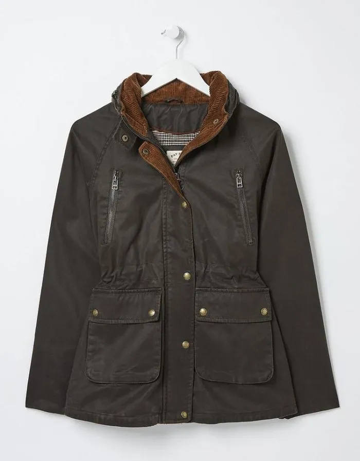 Women FatFace Coats and Jackets Sussex Jacket Chocolate