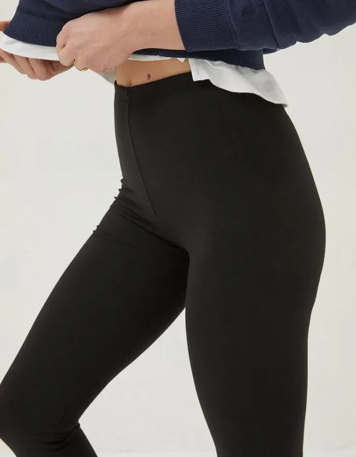 Women FatFace Pants and Leggings Meribel Leggings Black
