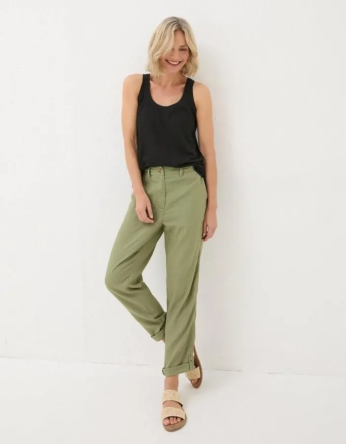 Women FatFace Tops and TShirts Kirsty Vest Black