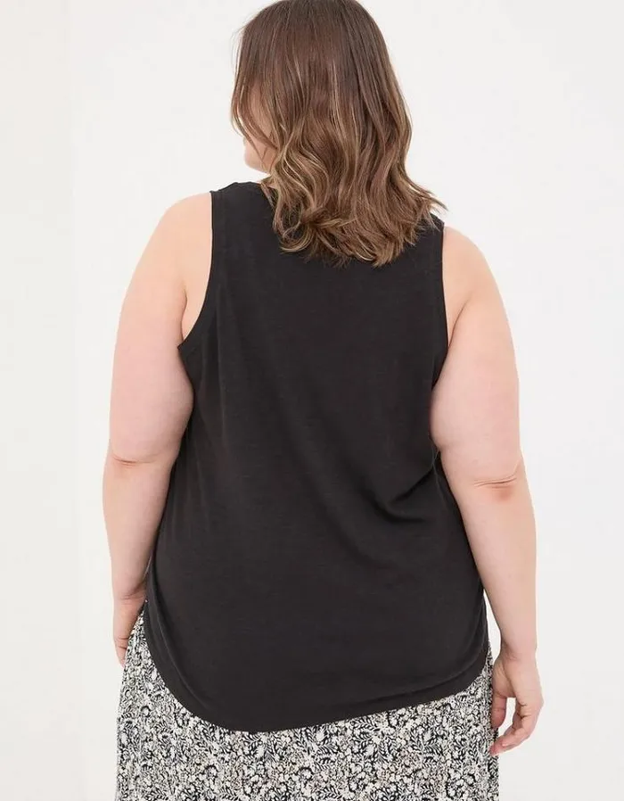 Women FatFace Tops and TShirts Kirsty Vest Black