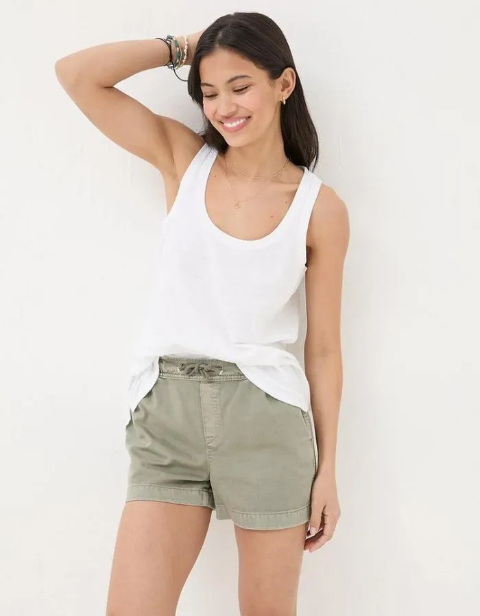 Women FatFace Tops and TShirts Kirsty Vest White