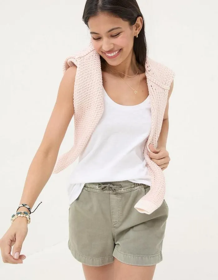 Women FatFace Tops and TShirts Kirsty Vest White
