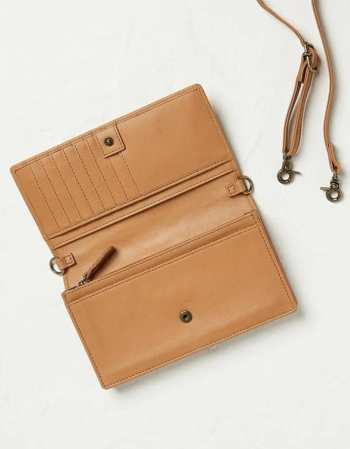 Women FatFace Vacation Shop Elodie Mini Phone Bag Mustard Yellow