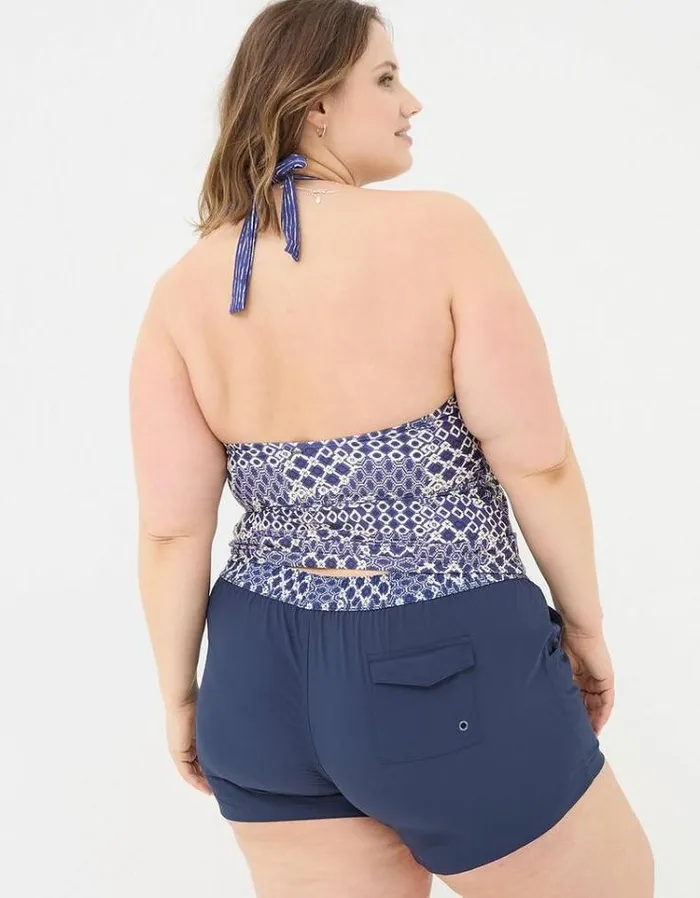 Women FatFace Vacation Shop Shay Boardshorts Navy