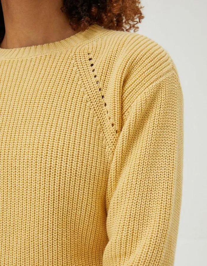 Women FatFace Women039s Sale Carly Plain Sweater Yellow