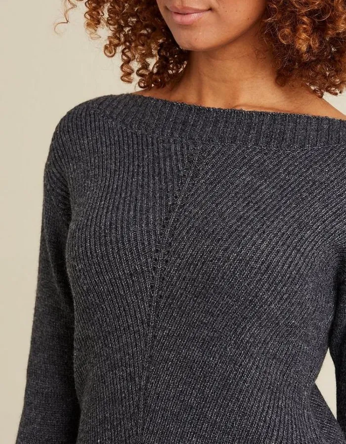 Women FatFace Women039s Sale Hayley Jumper Charcoal