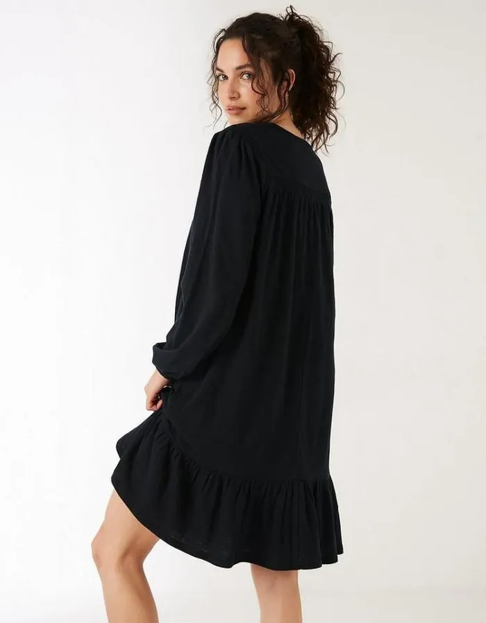Women FatFace Women039s Sale Stroud Jersey Dress Black