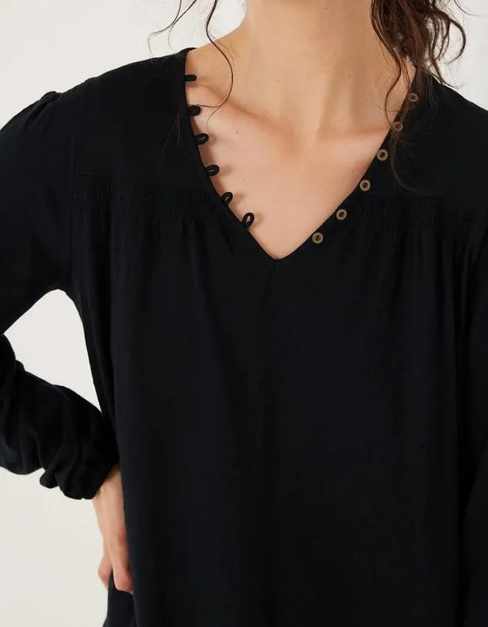 Women FatFace Women039s Sale Stroud Jersey Dress Black
