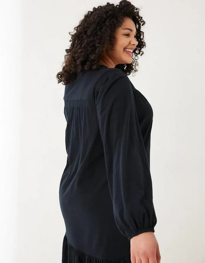 Women FatFace Women039s Sale Stroud Jersey Dress Black
