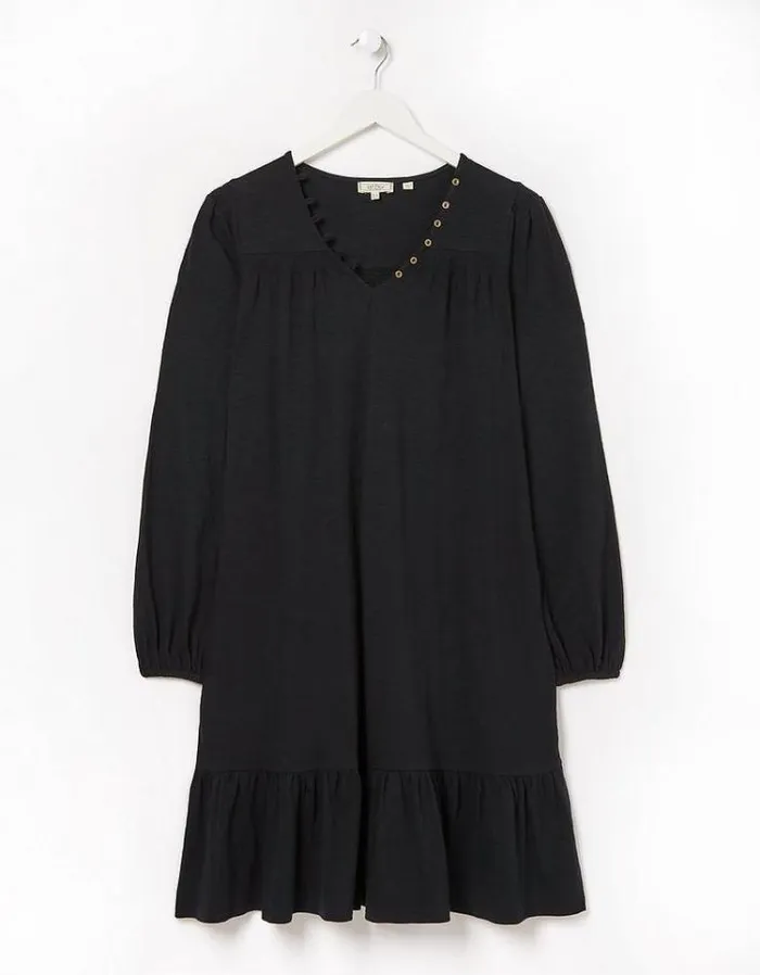 Women FatFace Women039s Sale Stroud Jersey Dress Black