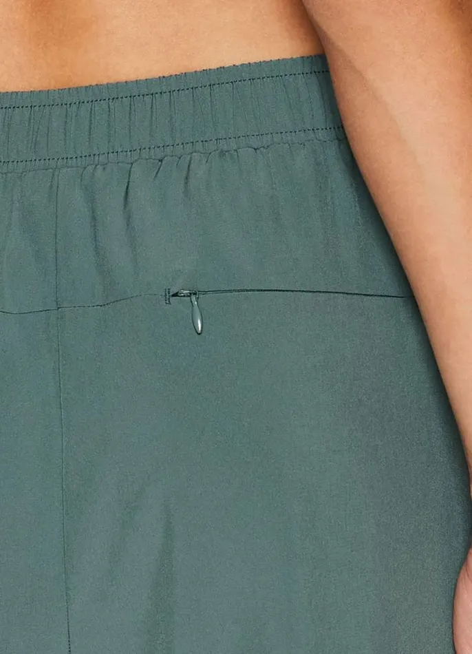 Women Gabby Weekend Wide Leg Capri Sea Green RBX Active Pants