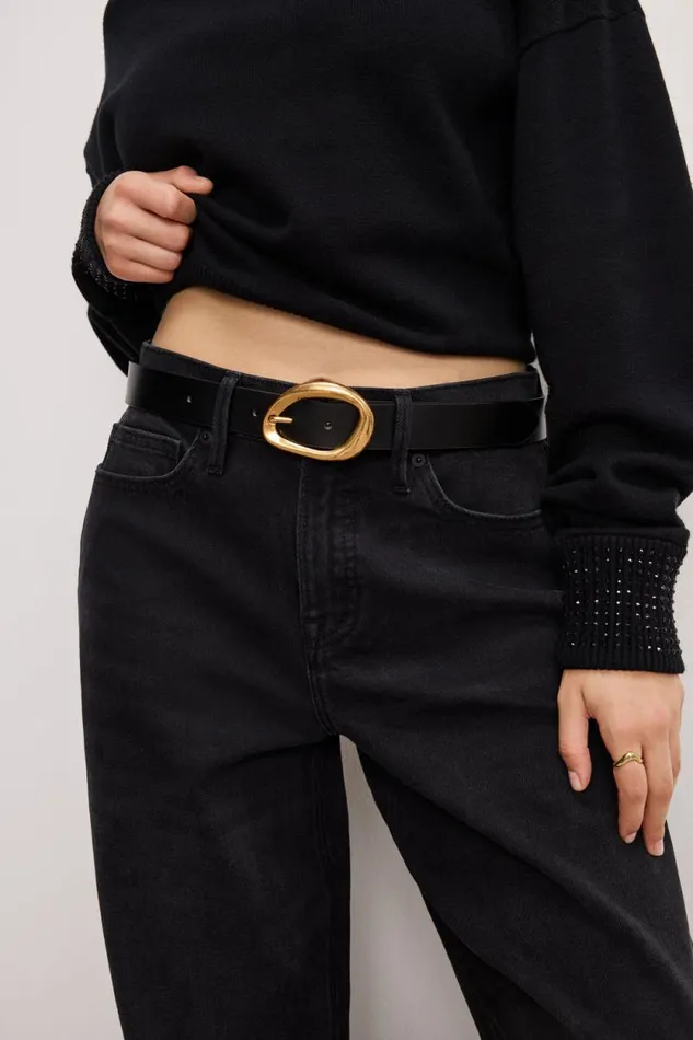 Women GOOD AMERICAN Jeans GOOD EASE PETITE RELAXEDJEANS Black324