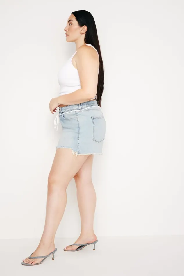 Women GOOD AMERICAN Jeans GOOD GIRLFRIENDSHORTS Indigo669