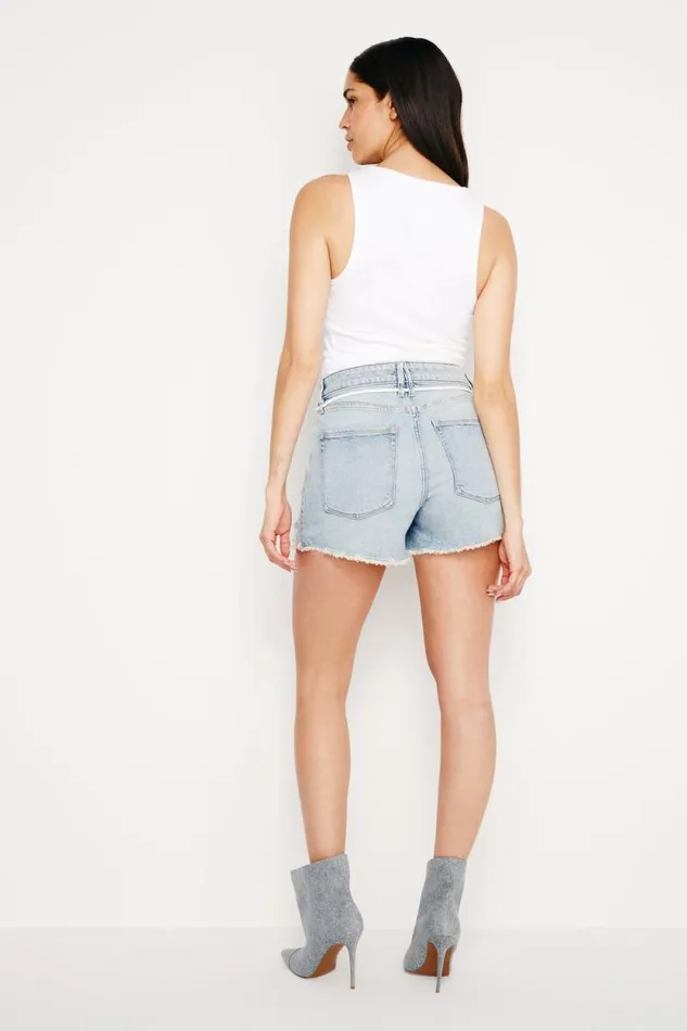Women GOOD AMERICAN Jeans GOOD GIRLFRIENDSHORTS Indigo669