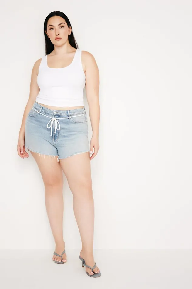 Women GOOD AMERICAN Jeans GOOD GIRLFRIENDSHORTS Indigo669