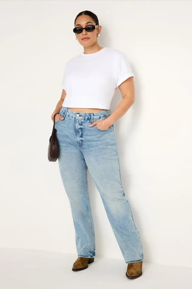 Women GOOD AMERICAN Jeans GOOD ICON STRAIGHTJEANS Indigo712