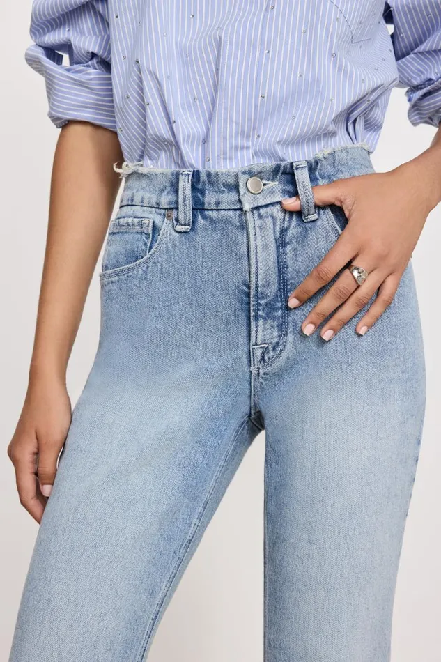 Women GOOD AMERICAN Jeans GOOD ICON STRAIGHTJEANS Indigo750