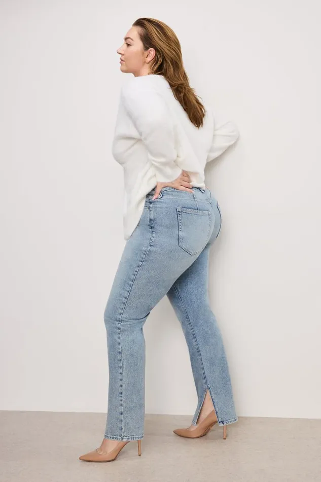 Women GOOD AMERICAN Jeans GOOD ICON STRAIGHTJEANS Indigo750