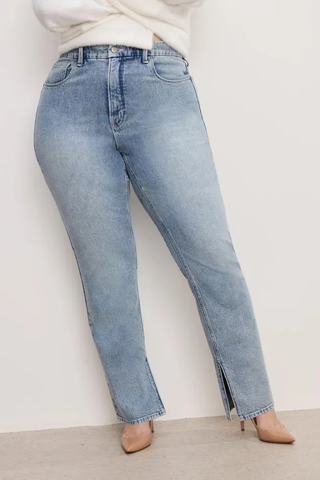 Women GOOD AMERICAN Jeans GOOD ICON STRAIGHTJEANS Indigo750