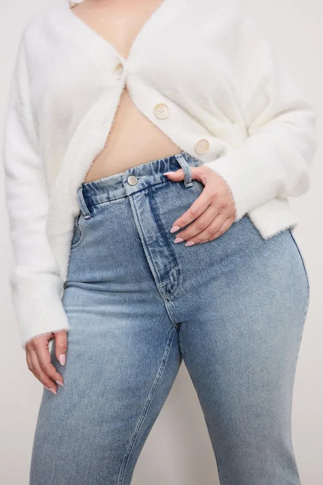 Women GOOD AMERICAN Jeans GOOD ICON STRAIGHTJEANS Indigo750