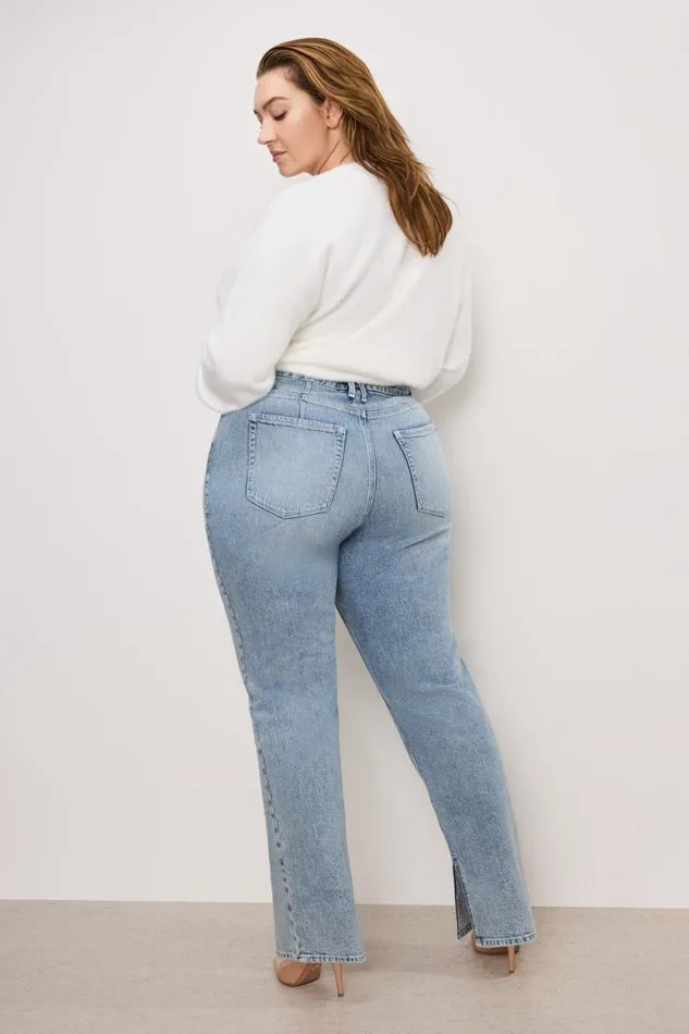 Women GOOD AMERICAN Jeans GOOD ICON STRAIGHTJEANS Indigo750