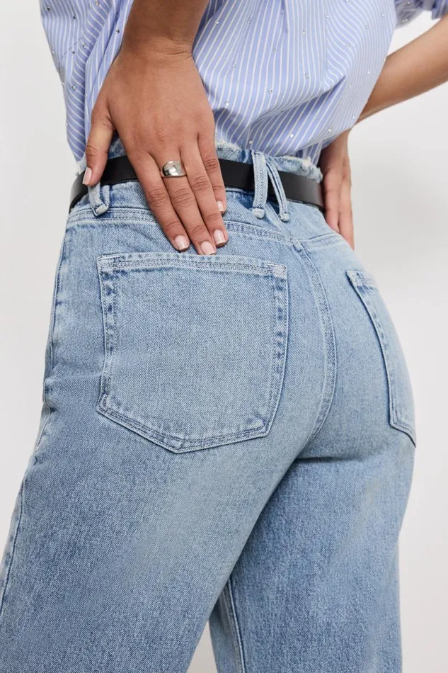 Women GOOD AMERICAN Jeans GOOD ICON STRAIGHTJEANS Indigo750