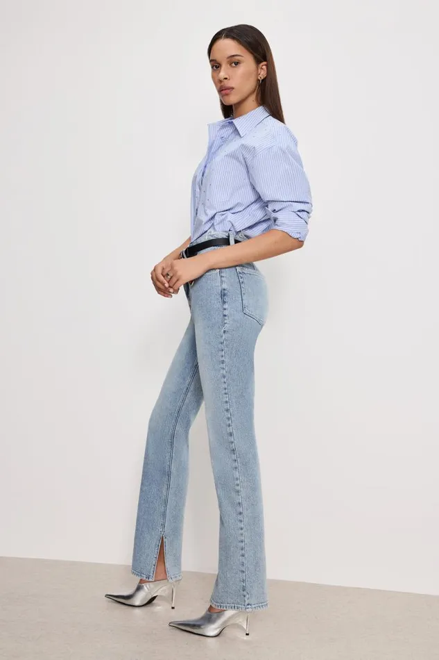 Women GOOD AMERICAN Jeans GOOD ICON STRAIGHTJEANS Indigo750